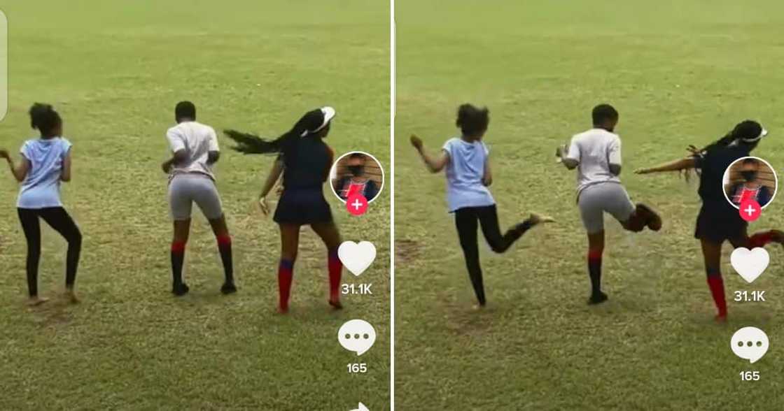 Schoolgirls kill 'Bacardi' dance challange, Mzansi loves it