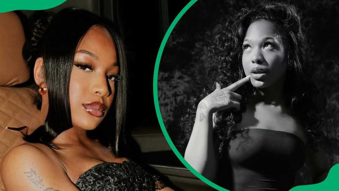 Brooklyn Frost rocking black outfits Brooklyn Frost rocking black outfits