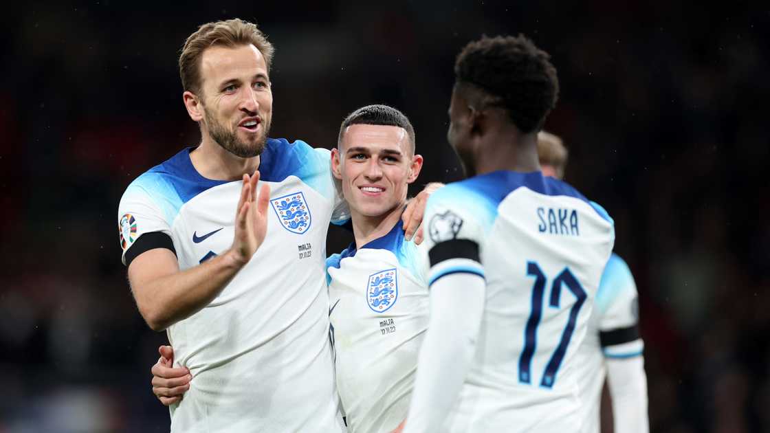 England, Harry Kane, Bukayo Saka, Phil Foden, Euro 2024