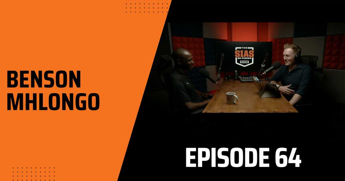 Benson Mhlongo's Story on Sias du Plessis Show, Episode 64