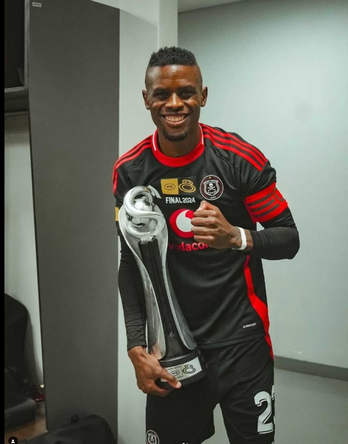 Innocent Maela is one of Orlando Pirates top earners Innocent Maela is one of Orlando Pirates top earners