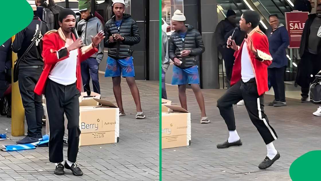 A viral video of a dancer mimicking the King of Pop's dance moves in the streets of Jozi received many compliments. A viral video of a dancer mimicking the King of Pop's dance moves in the streets of Jozi received many compliments.