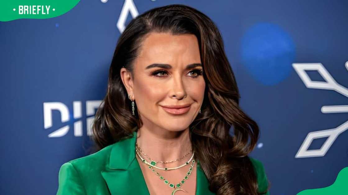 Kyle Richards at Kathy's event Kyle Richards at Kathy's event