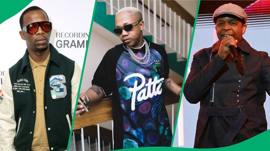 Zakes Bantwini and Oskio gave an insightful talk to Young Stunna. Zakes Bantwini and Oskio gave an insightful talk to Young Stunna.