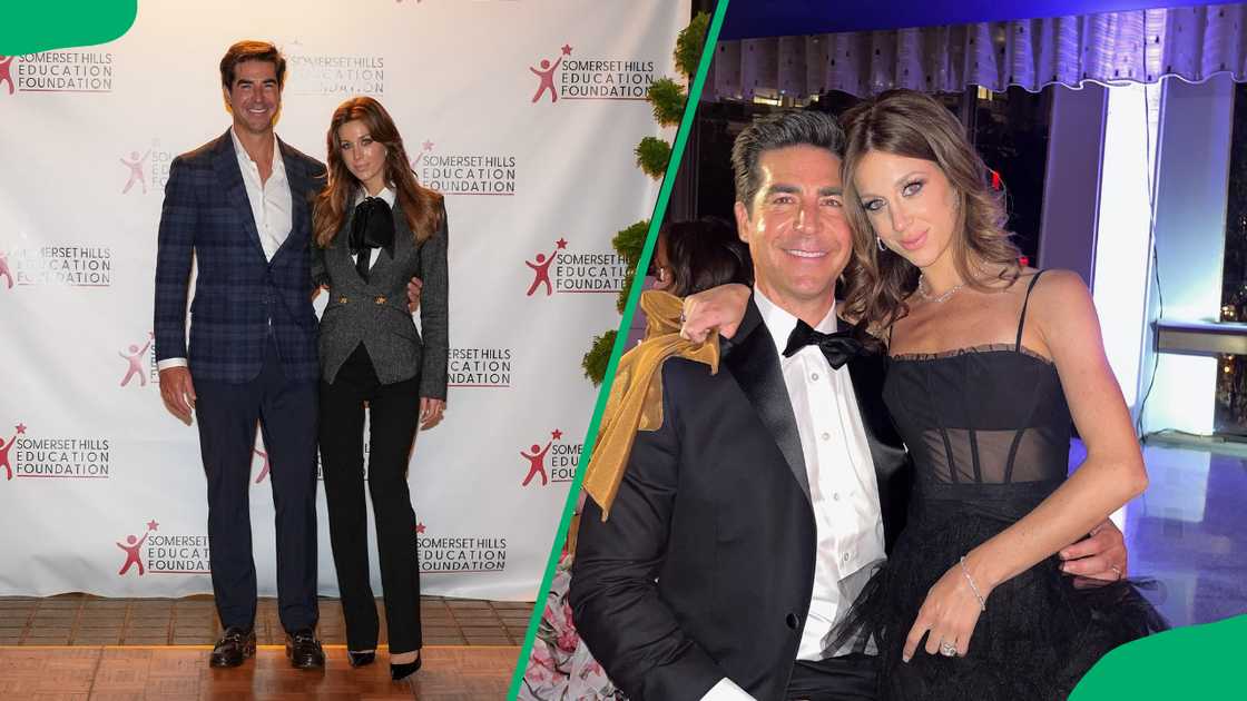 Host Jesse Watters and his wife Emma DiGiovine Host Jesse Watters and his wife Emma DiGiovine