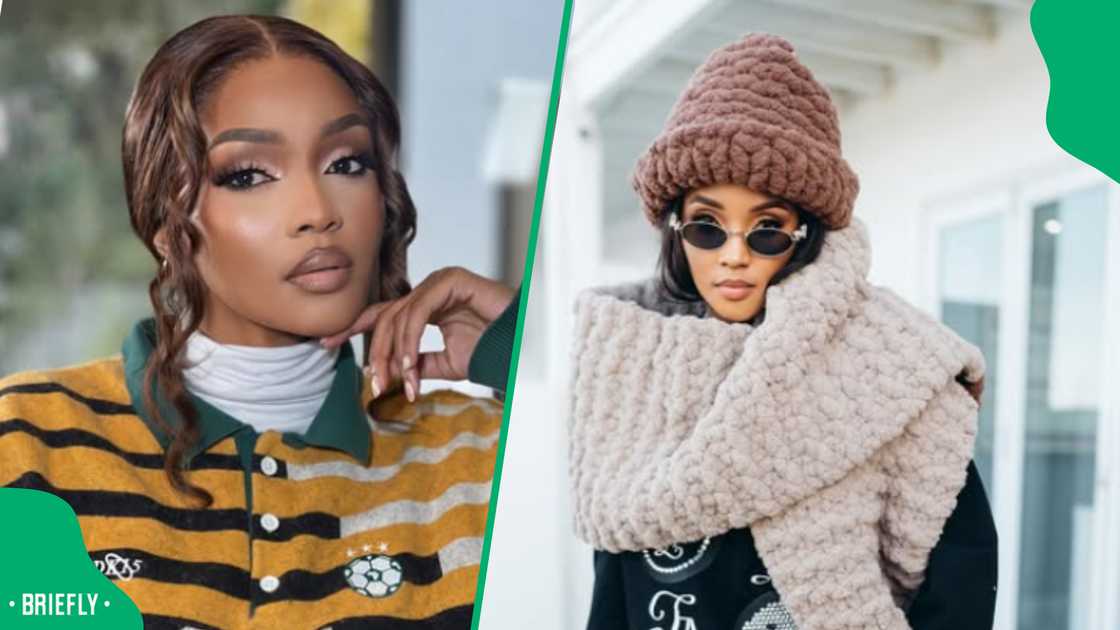 Netizens reacted to Lunathi's recent visit