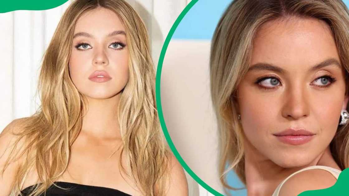 Sydney Sweeney during a photoshoot Sydney Sweeney during a photoshoot