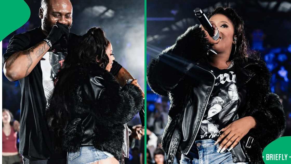 Reason celebrates Gigi Lamayne Reason celebrates Gigi Lamayne