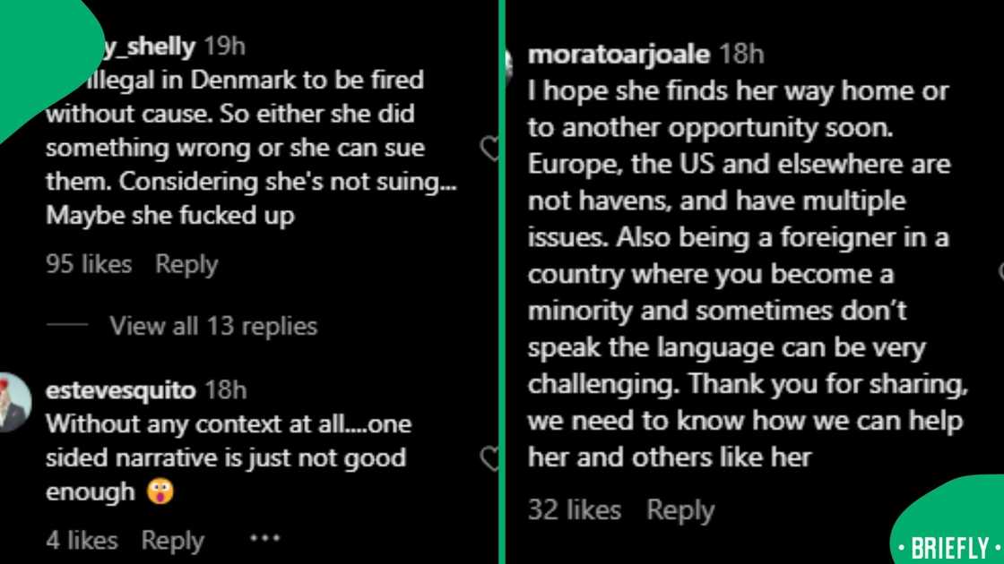 A woman's story went viral. A woman's story went viral.