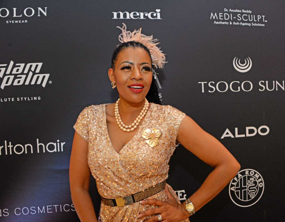 Johanna Mukoki during the 2018 SA Style Awards Johanna Mukoki during the 2018 SA Style Awards