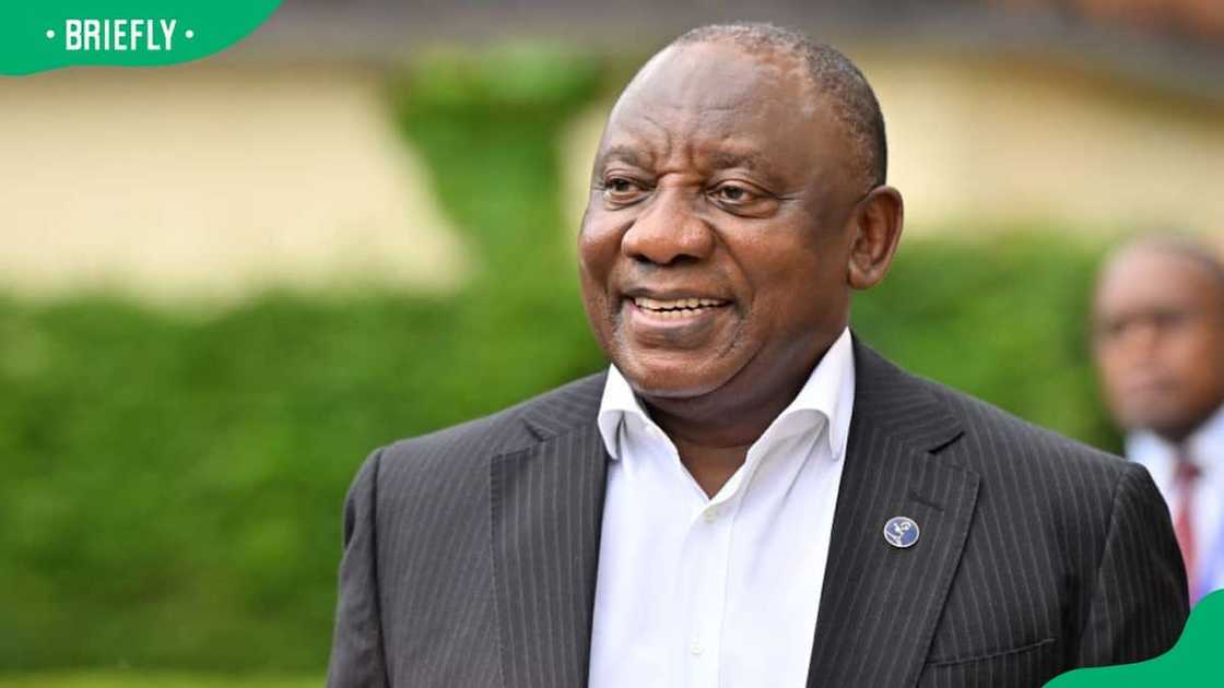 South Africa's President Cyril Ramaphosa during the second day of the three-day G7 summit at Schloss Elmau in 2022 South Africa's President Cyril Ramaphosa during the second day of the three-day G7 summit at Schloss Elmau in 2022