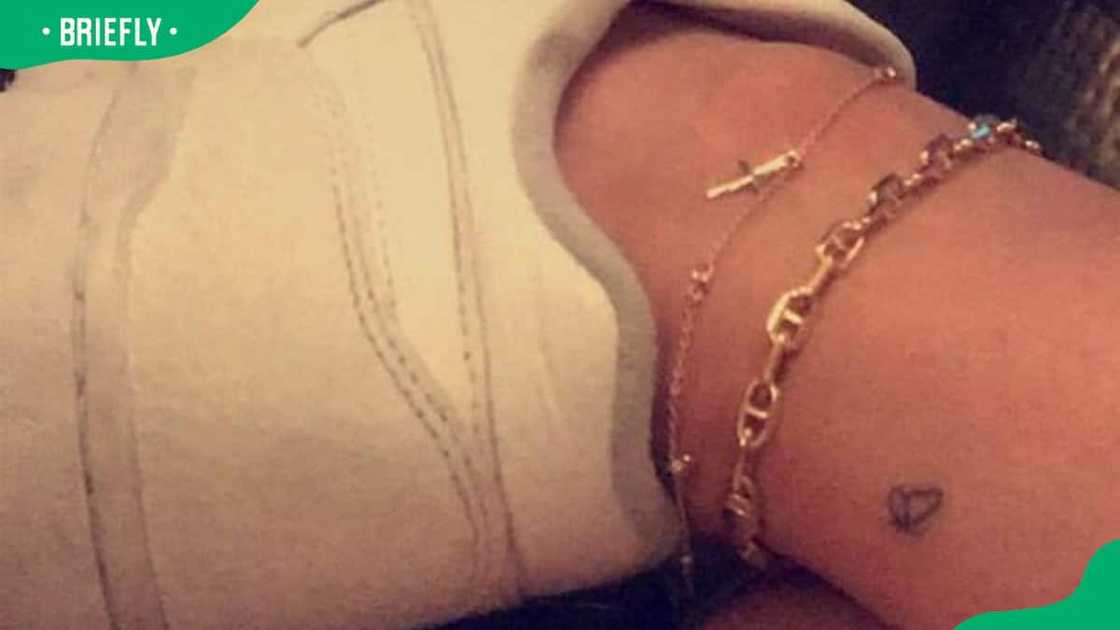 Kylie Jenner's butterfly tattoo Kylie Jenner's butterfly tattoo