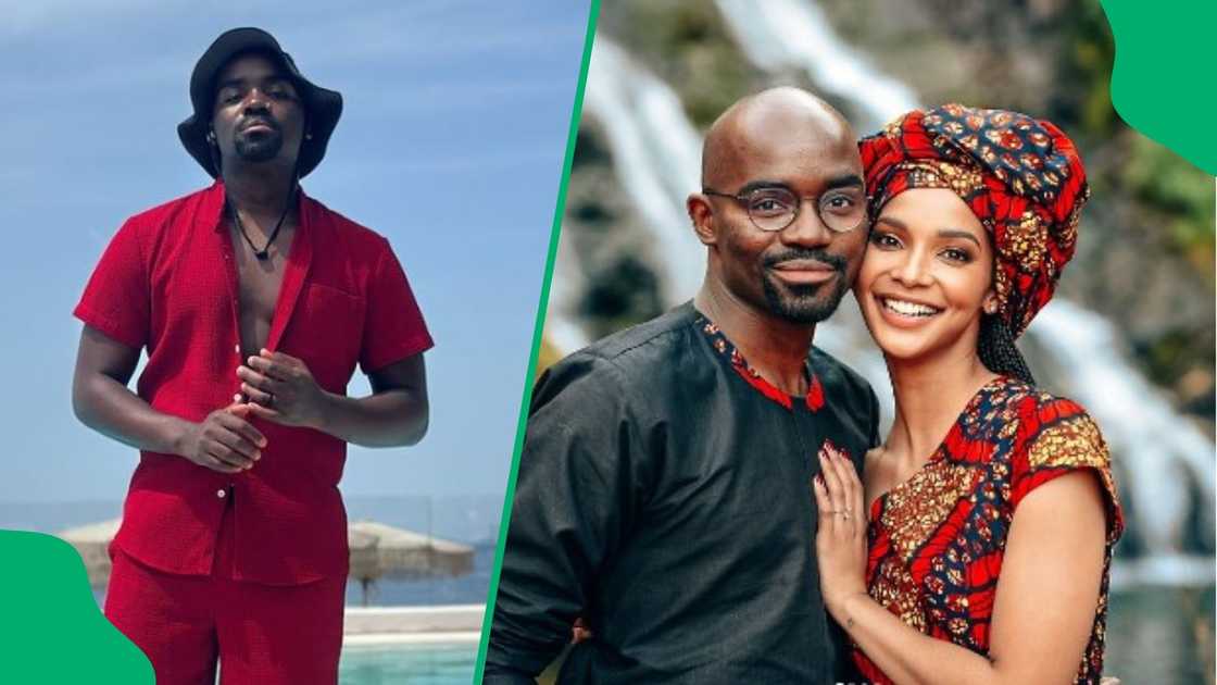 Musa Mthombeni celebrates mom's 60th celebration with wife Liesl-Lauri Mthombeni Musa Mthombeni celebrates mom's 60th celebration with wife Liesl-Lauri Mthombeni