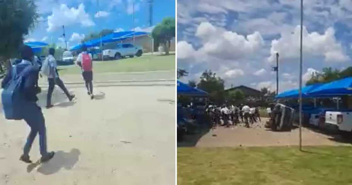 Totlisong secondary School kids hold teachers hostage Totlisong secondary School kids hold teachers hostage