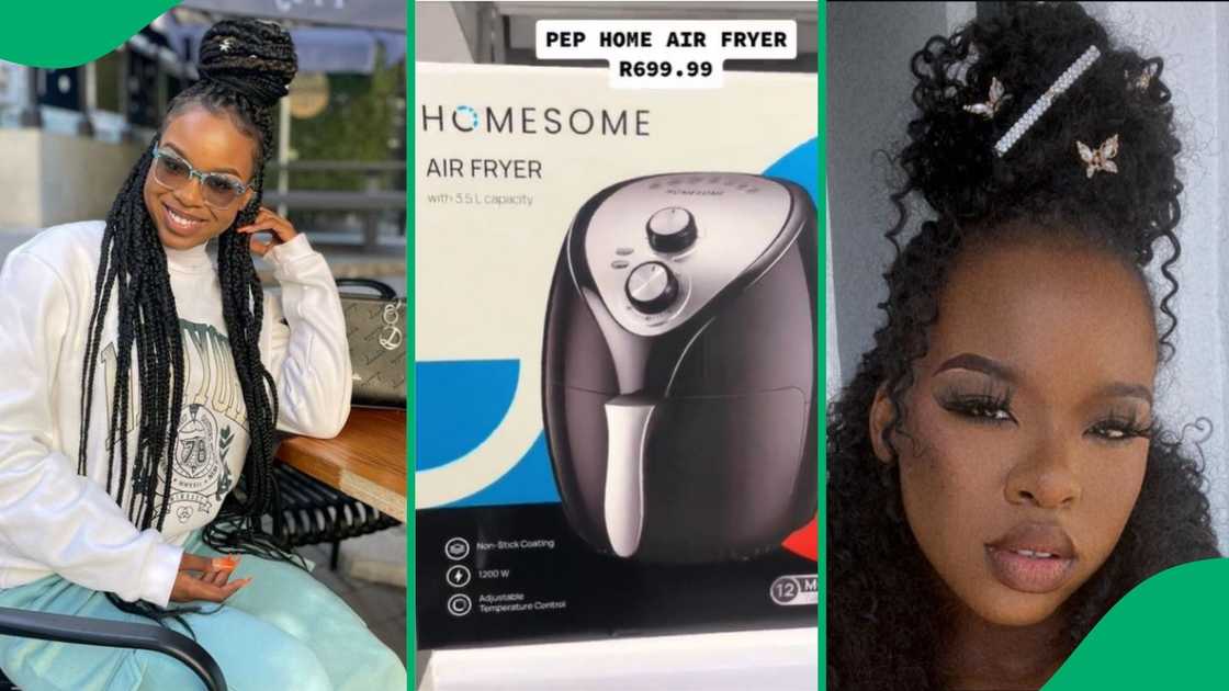 Pep home employee plugs Mzansi with air fryer