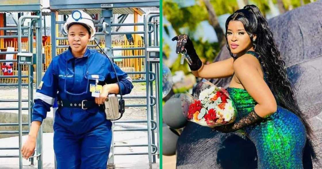 A young woman wowed online users with her brand-new car. A young woman wowed online users with her brand-new car.