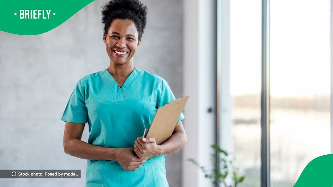 A joyful nurse was captured dancing and worshipping at a South African hospital in a TikTok clip that went viral A joyful nurse was captured dancing and worshipping at a South African hospital in a TikTok clip that went viral