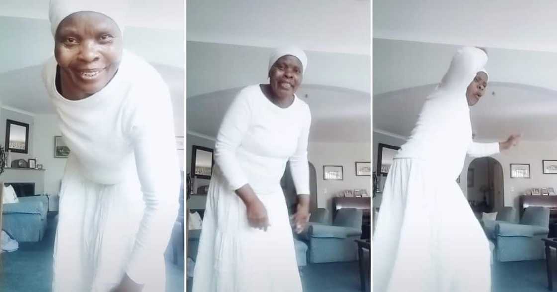 A clip of a cute lady getting ready to take on Thursday was adored by Mzansi peeps. A clip of a cute lady getting ready to take on Thursday was adored by Mzansi peeps.