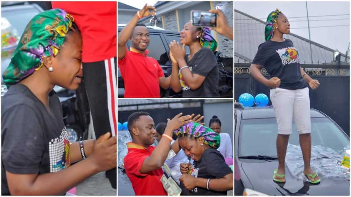 Nigerians celebrated the couple. Nigerians celebrated the couple.