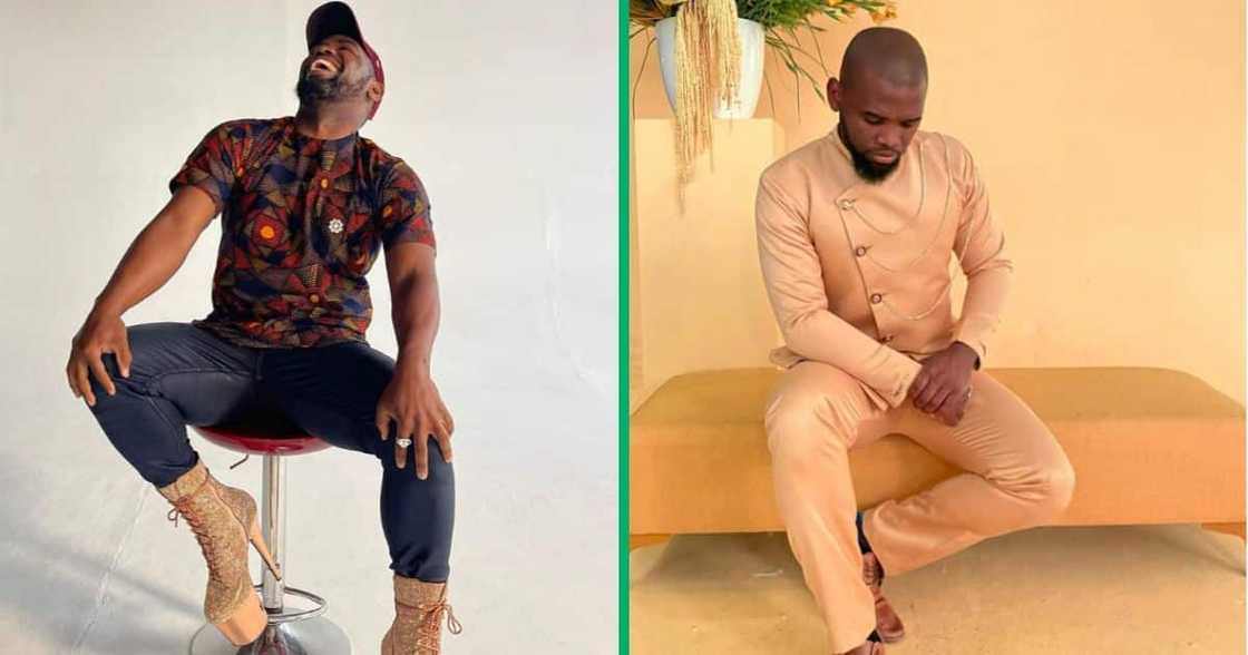 Siv Ngesi serves class in high heels. Siv Ngesi serves class in high heels.