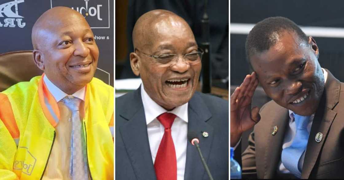 Kenny Kunene compared Joburg mayor Kabelo Gwamanda to former president Jacob Zuma Kenny Kunene compared Joburg mayor Kabelo Gwamanda to former president Jacob Zuma