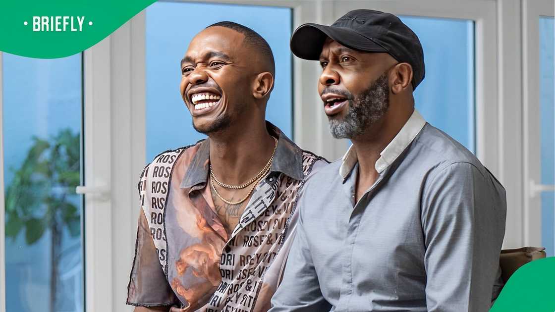 Lucas Radebe learned a TikTok dance from his son Lucas Radebe learned a TikTok dance from his son