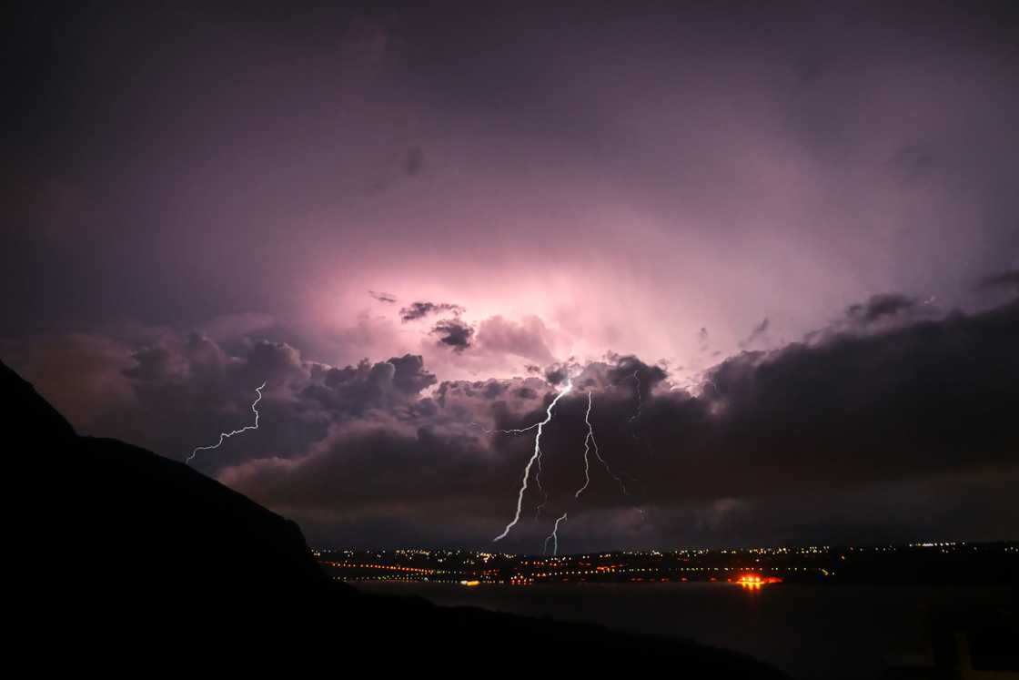 Thunderstorms are expected in parts of South Africa, including Gauteng and Limpopo