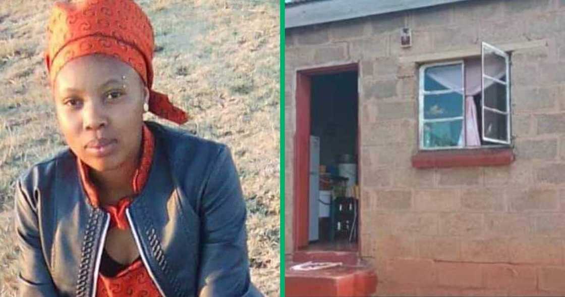 A lady impressed people with her beautiful home in the rural area. A lady impressed people with her beautiful home in the rural area.