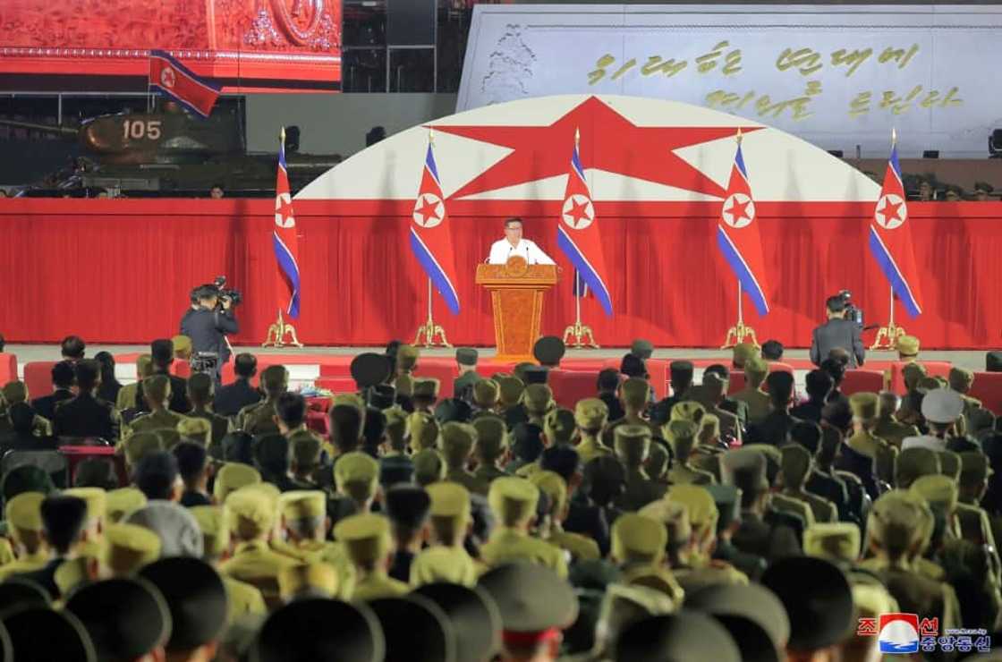 North Korean leader Kim Jong Un said his country was 'ready to mobilise' its nuclear deterrent in any future military clash with the United States and South Korea North Korean leader Kim Jong Un said his country was 'ready to mobilise' its nuclear deterrent in any future military clash with the United States and South Korea