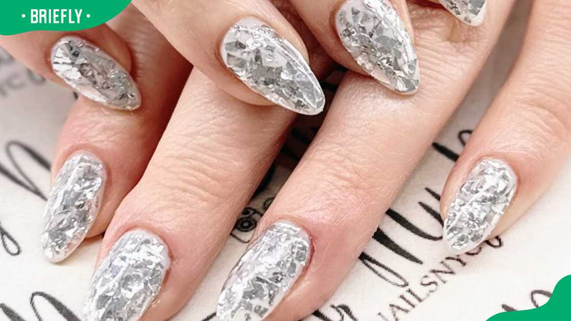 Metallic specks design Metallic specks design