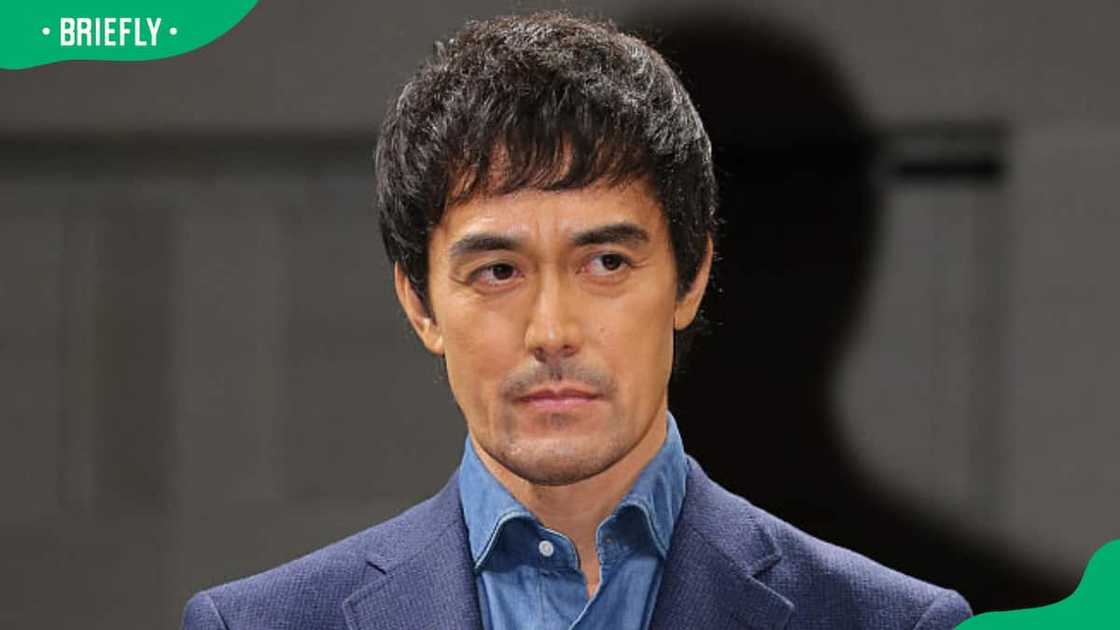 Hiroshi Abe at the preview screening of Everest: The Summit of the Gods. Hiroshi Abe at the preview screening of Everest: The Summit of the Gods.