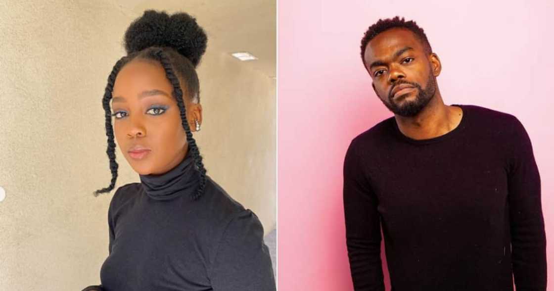 Thuso Mbedu give thanks to her co star William J Harper for believing in her Thuso Mbedu give thanks to her co star William J Harper for believing in her