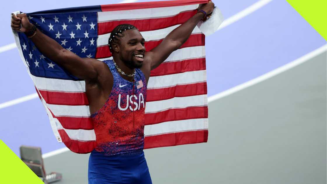 Paris 2024 Noah Lyles Shares Emotional Message After Winning Gold in