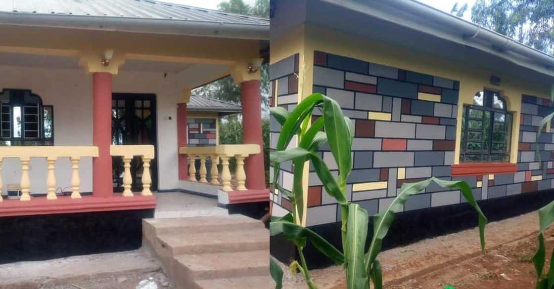 Kenyan woman gifts mum beautiful bungalow as birthday gift Kenyan woman gifts mum beautiful bungalow as birthday gift