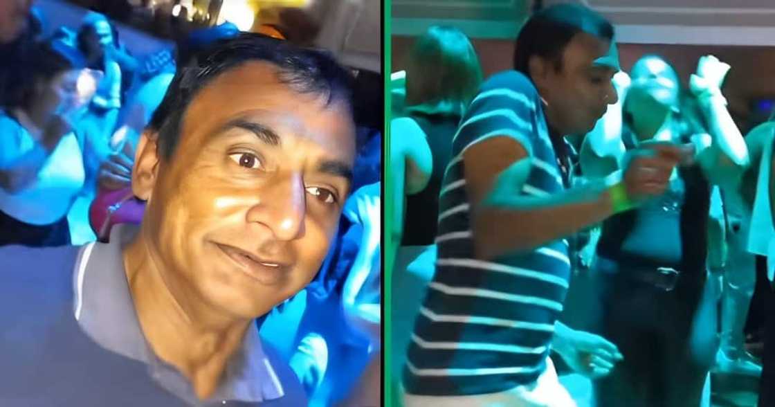 A TikTok video shows an Indian uncle unveiling his impressive dance moves. A TikTok video shows an Indian uncle unveiling his impressive dance moves.
