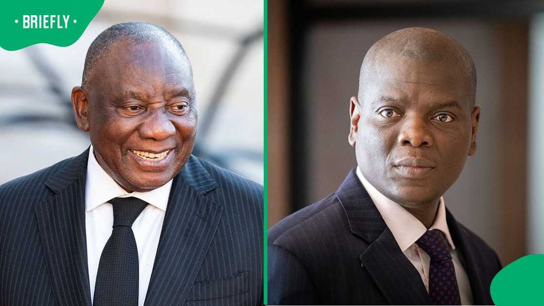 President Cyril Ramaphosa roasted Ronald Lamola during a visit to Sasol