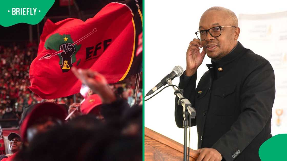 The EFF celebrated Parks Tau's deciiosn to withdraw his proposed amendments to the Credit Act The EFF celebrated Parks Tau's deciiosn to withdraw his proposed amendments to the Credit Act