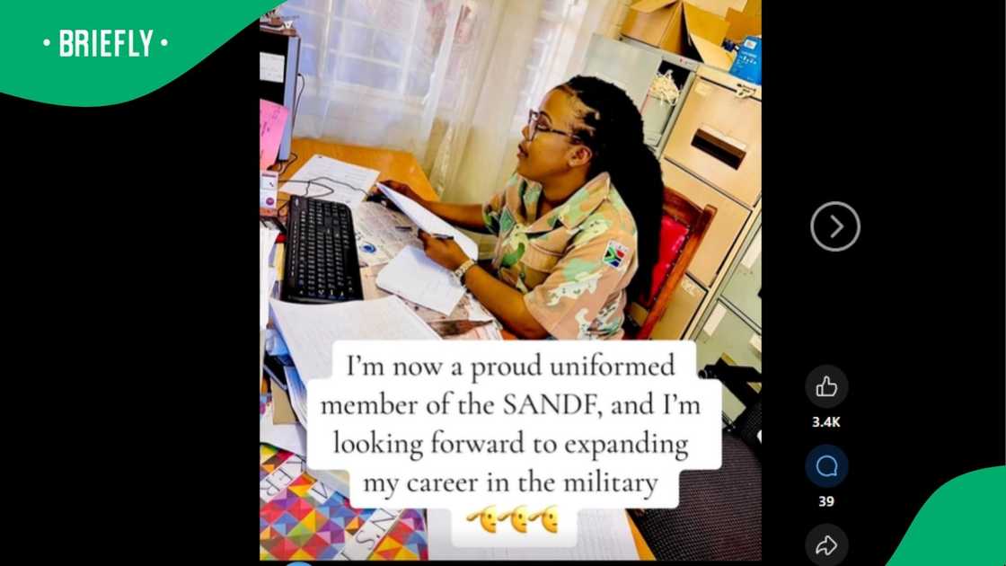 A local woman shared a video showing her success journey. A local woman shared a video showing her success journey.
