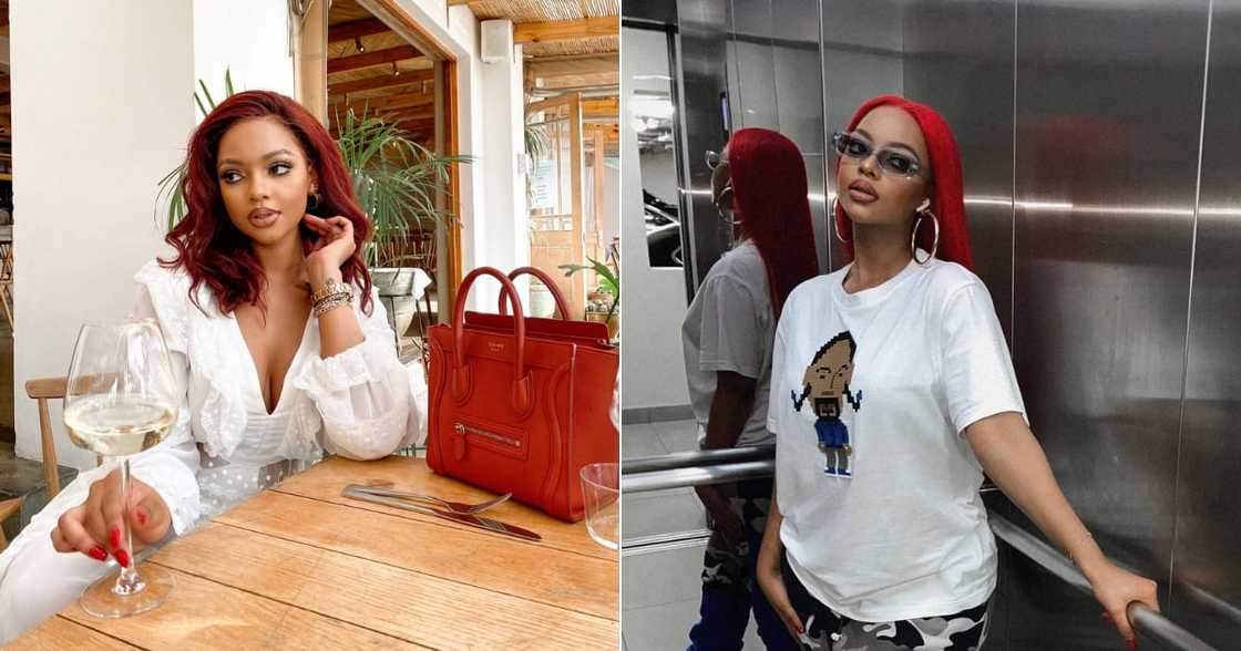 Sembi: Influencer Mihlali Ndamase upset wig got stolen at the airport Sembi: Influencer Mihlali Ndamase upset wig got stolen at the airport
