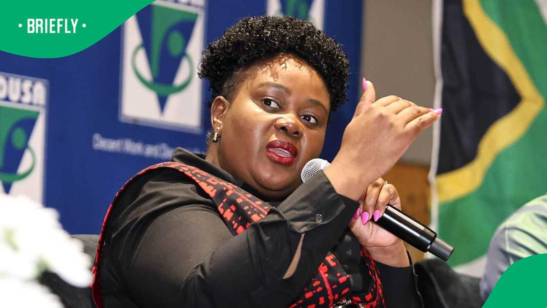 Mmmaoloko Kubayi, the Minister of Justice and Constitutional Development