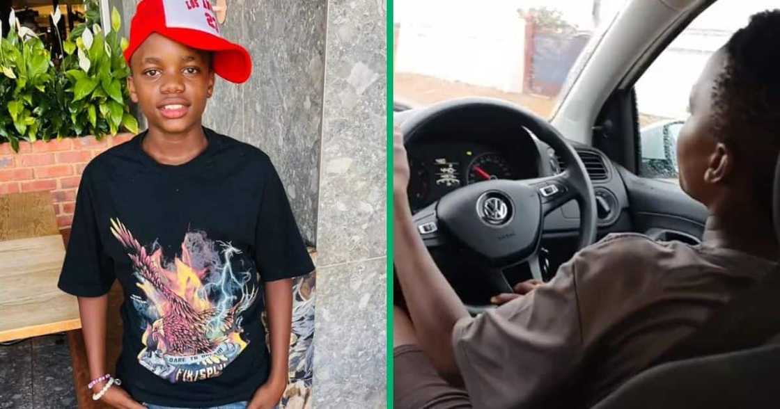 Mzansi was unimpressed with a young man's driving skills after he tried showing them off in a TikTok video. Mzansi was unimpressed with a young man's driving skills after he tried showing them off in a TikTok video.