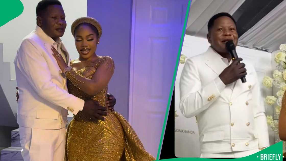 South Africans react to Gumbi's third wedding