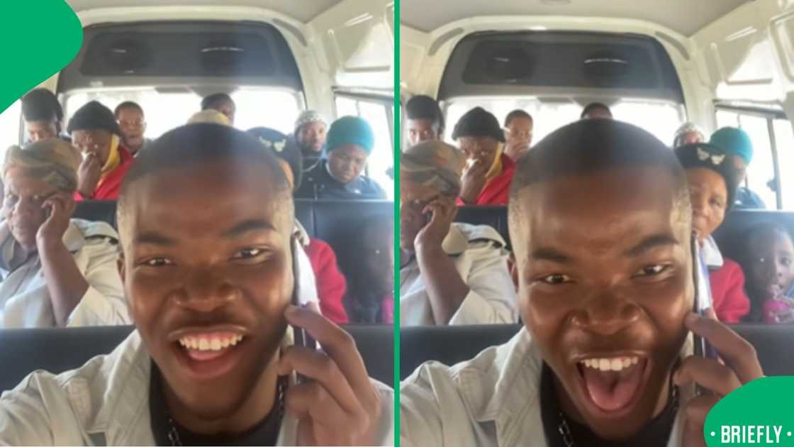 More than 3 million views were racked up on TikTok by a content creator's hilarious prank inside a minibus taxi, sparking widespread laughter More than 3 million views were racked up on TikTok by a content creator's hilarious prank inside a minibus taxi, sparking widespread laughter