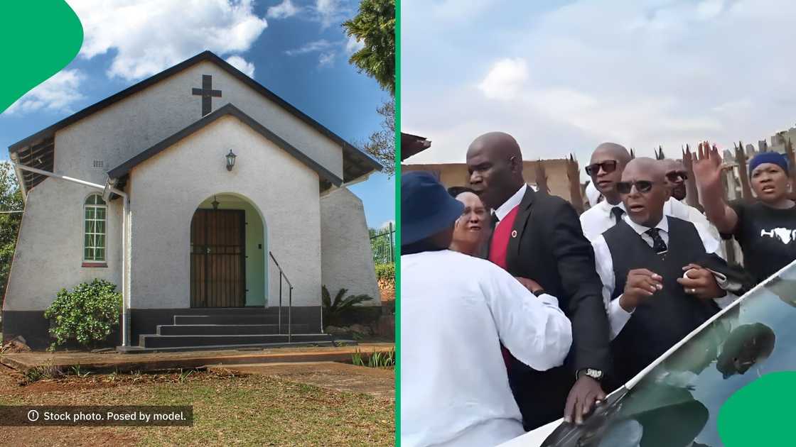 A group of Methodist Church members were caught in a fight, leaving the internet stunned.