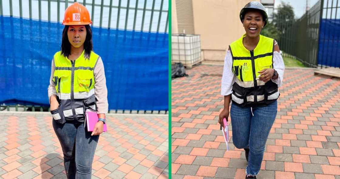 The Gauteng woman landed a job as a safety officer The Gauteng woman landed a job as a safety officer
