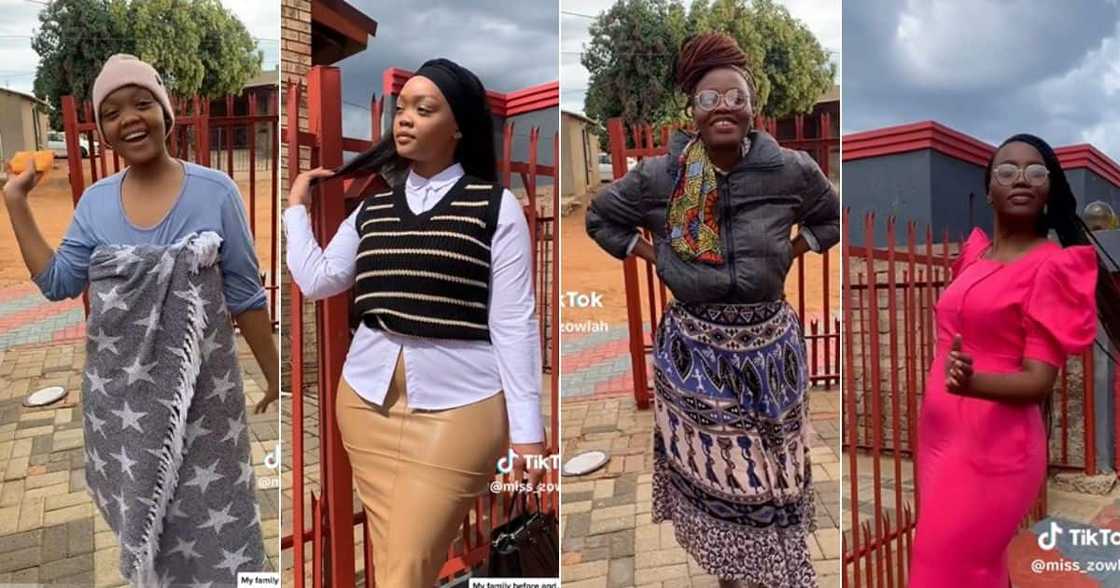 Family headed to church charms South Africa Family headed to church charms South Africa