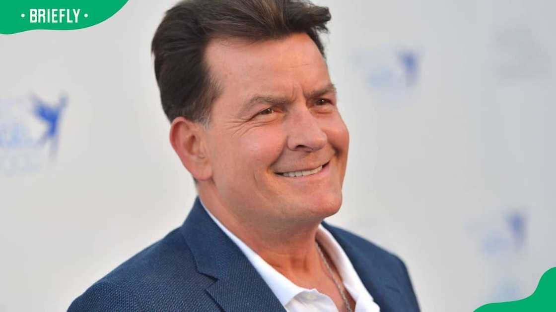 Charlie Sheen attending the Angel Awards Charlie Sheen attending the Angel Awards
