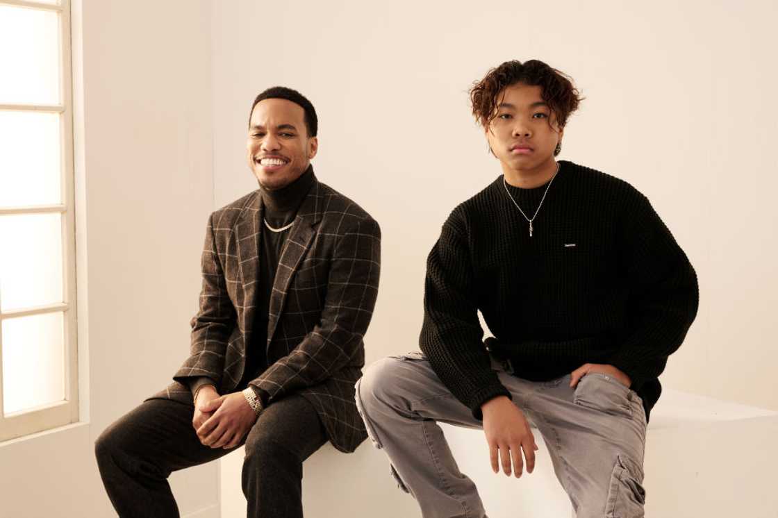 Anderson .Paak and Soul Rasheed of 'K-Pops' pose in the Getty Images Portrait Studio Anderson .Paak and Soul Rasheed of 'K-Pops' pose in the Getty Images Portrait Studio