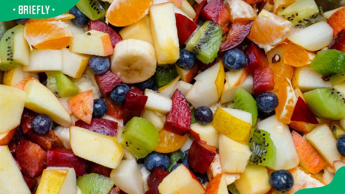 Fruit salad dessert