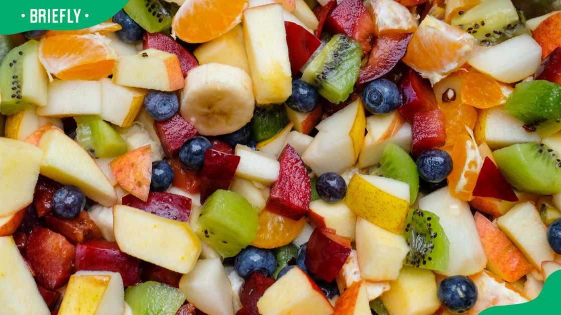 Fruit salad dessert Fruit salad dessert